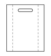 ポリ袋　サイドマチ有り