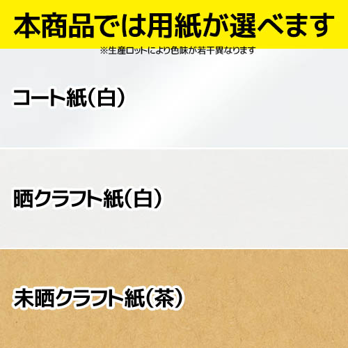 フルカラー紙袋 選べる用紙