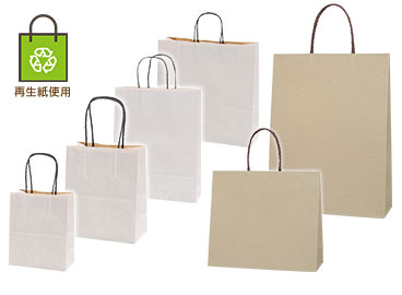 新商品はエコな紙袋 環境に優しいエコクラフトバッグ｜紙袋販売net