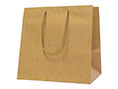 マチ広クラフトバッグ　厚手M：用紙がやや厚めのマチが広い紙袋