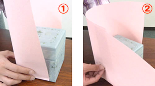 作りたい紙袋のサイズの測り方1