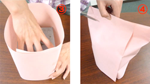 作りたい紙袋のサイズの測り方2