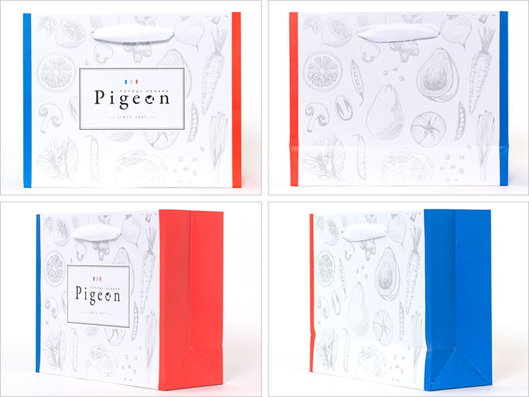 Pigeon様　オリジナル紙袋デザイン