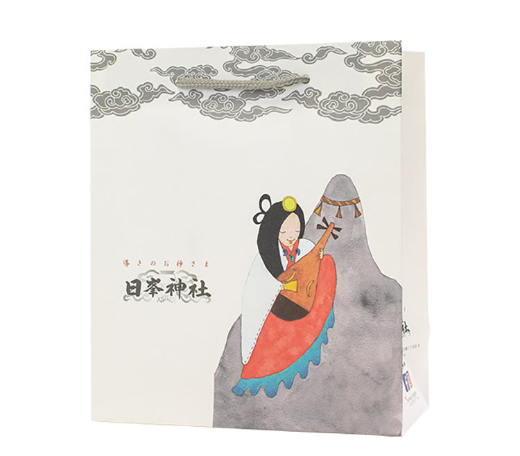 神社様のオリジナル紙袋の製作事例写真