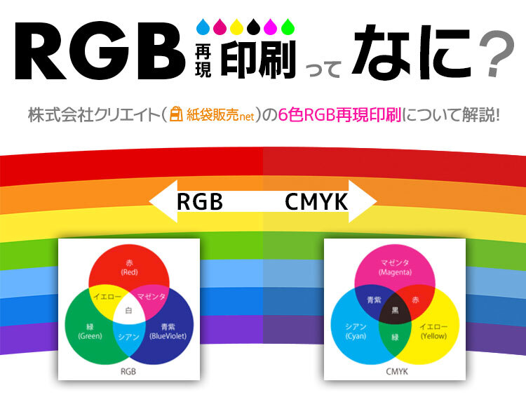 RGB再現印刷ってなに？