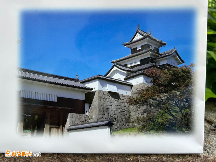 写真が印刷された小ロットで作れるオリジナル紙袋