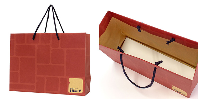 飲食商業施設様のオリジナル紙袋