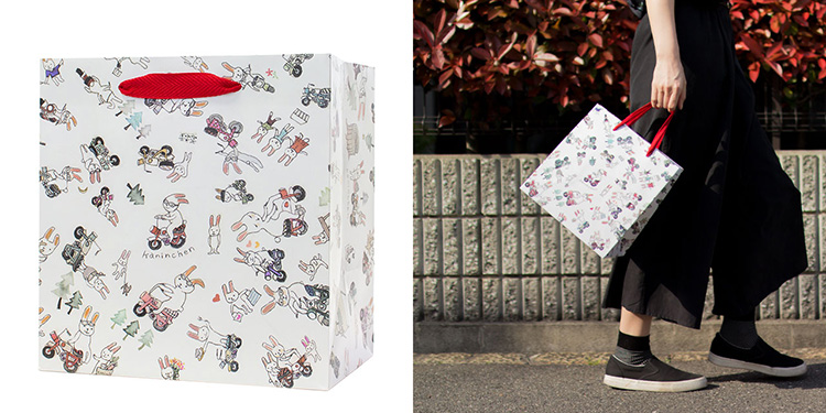 中サイズのオリジナル紙袋