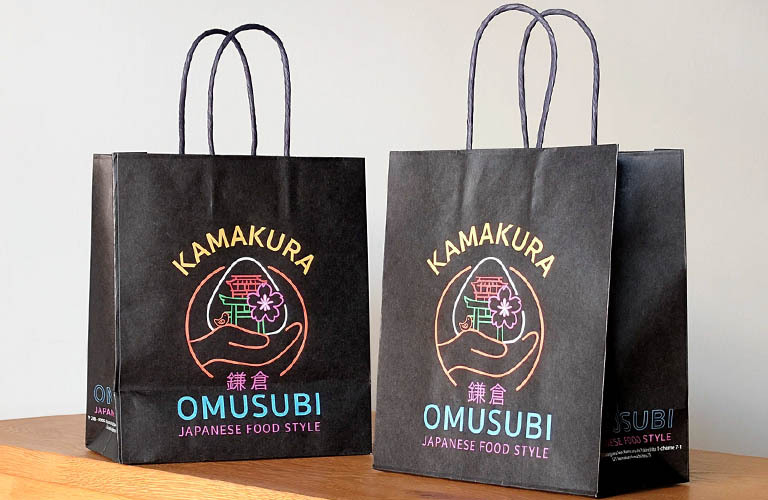 鎌倉OMUSUBIオリジナル紙袋
