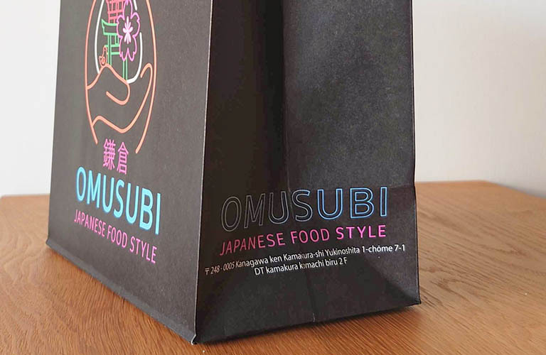 鎌倉OMUSUBIオリジナル紙袋