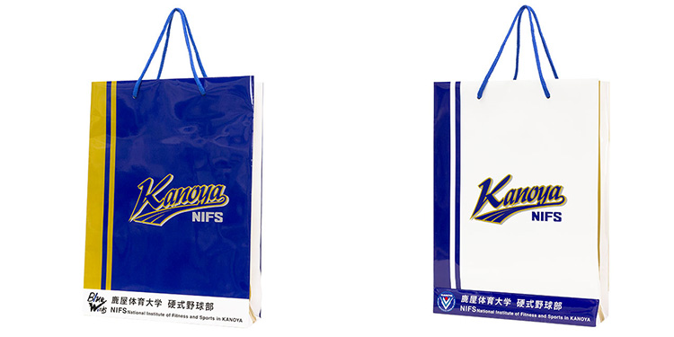 野球チーム様のオリジナル紙袋