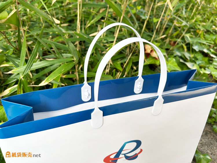 紙袋の上部「口折部分」への印刷