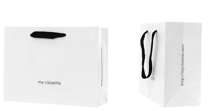 アパレルショップ様のオリジナル紙袋