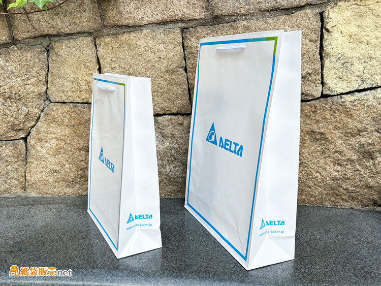 電子機器メーカー様のブランドイメージと実用性を両立したオリジナル紙袋