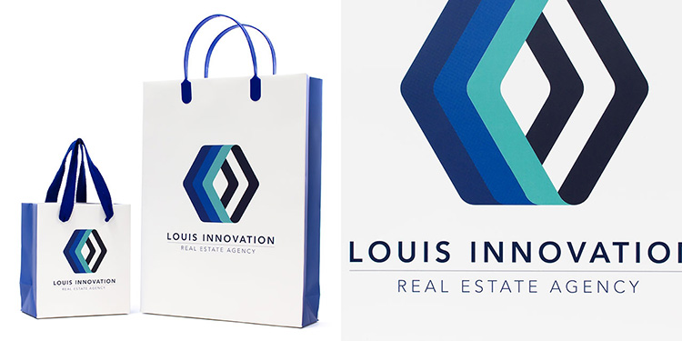 総合コンサルタント事業者様のオリジナル紙袋