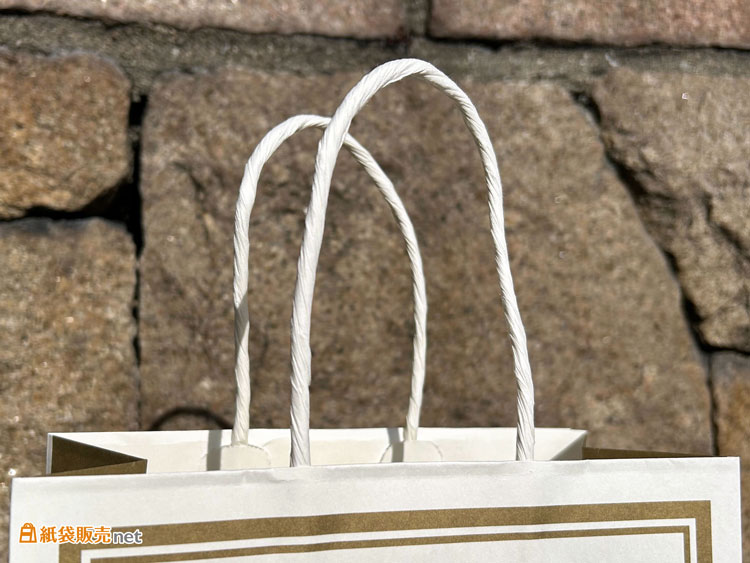 ハンドルはナチュラルな紙単紙