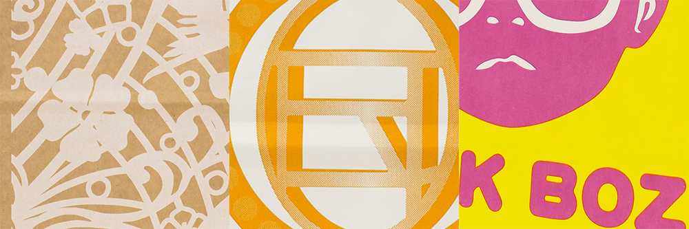 フレキソ自動製袋　紙袋の印刷イメージ画像